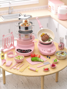 TONGYINGQI | Real Cooking Mini Kitchen Set