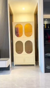 DINEEASY Foldable Wardrobe Cabinet with Wheels Clothes Storage Organizer Portable Closet for Bedroom Home Organization
