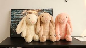 Cervo 🐰30cm Cute Baby Bunny Plush Toy – Perfect for Baby Gifts Birthdays Parties and Cozy Sleep