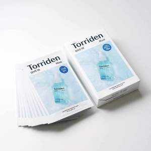 💧Torriden DIVE IN Mask เติมความชุ่มชื้นฉ่ำน้ำ อิ่มฟูแบบเร่งด่วนจากเกาหลี🛍️ (1 กล่องมี 10 แผ่น)
