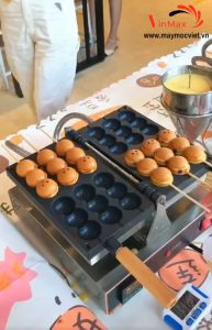 Máy làm bánh trứng mặt cười 12 khuôn hot hit