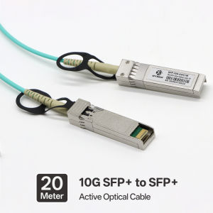 BYXGD 10G SFP+ AOC Active Optical Cable OM3 Multimode Fiber 10.3125Gbps LSZH For Data Center Switch Server Plug‑and‑Play