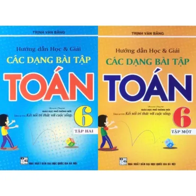 Sách -(Combo)Hướng Dẫn Học & Giải Các Dạng Bài Tập Toán 6(Kết Nối)