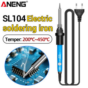 ANENG | ANENG 60W Electric Soldering Iron SL104 Adjustable Temperature 200-450℃ Ceramic Fast Heating Core Electrician Welding Repair Too