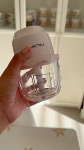 ALLTOU Baby Food Blender Wireless and Portable Food Processor Meat Grinder High Speed Motor 350ml