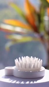 Lược gội đầu bằng silicon mát xa thư giãn da đầu lược massage đầu giảm rụng tóc dụng cụ gội đầu kích thích mọc tóc