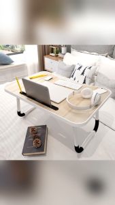 โต๊ะพับ โต๊ะอเนกประสงค์ โต๊ะญี่ปุ่น โต๊ะวางโน๊ตบุ๊ค สำหรับเด็ก นักเรียน นักศึกษา บนเตียง หอพัก ขนาดเล็ก พกพาสะดวก