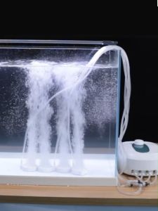 ปั๊มลมตู้ปลา อ๊อกซิเจน 2ทาง/4ทาง Bonetar รุ่น BT-9903/BT-9905/BT-8000 หัวจ่ายสตีล ปรับระดับลมได้ เสียงเบา air pump ปั้มลมเพิ่มอ๊อคซิเจนในตู้ปลา ปลา กุ้ง