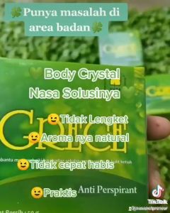 Grece Anti Perspirant Penghilang Bau Badan dan Ketiak GREECE NASA 50 Gram / Solusi Ampuh Atasi Bau Badan GRECE NASA