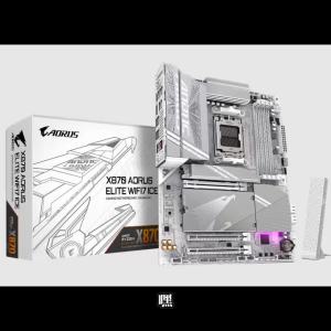 GIGABYTE | GIGABYTE X870 AORUS ELITE WIFI7 ICE New ATX AMD X870 DDR5 16+2+2 / 4*M.2 / 2.5GbE LAN Motherboard
