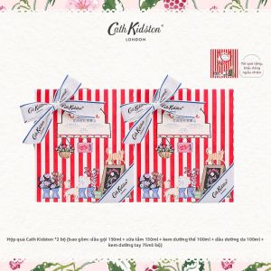 Cath Kidston | Hộp Quà Chăm Sóc Da Hương Dâu và Gỗ Tuyết Tùng