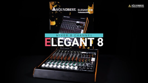 Mixer Soundbest Elegant 8 Original Product 8 Channel + Stereo L R With Compressor Anti Feedback - ORIGINAL