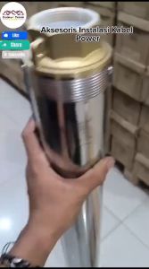 SANJU Pump Body Kipas Impeller Submersible Pump 4 inch 3 HP 4 HP 5.5 HP 4SDM20/12-3W BODY FULL STAINLESS TEEL Pompa Air Kipas Impeller DIffuser Jet Pump Semi Jet