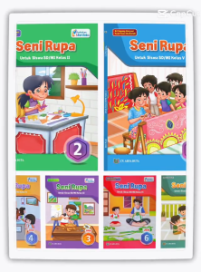 Ori buku seni rupa kurikulum merdeka original penerbit CV. Arya Duta