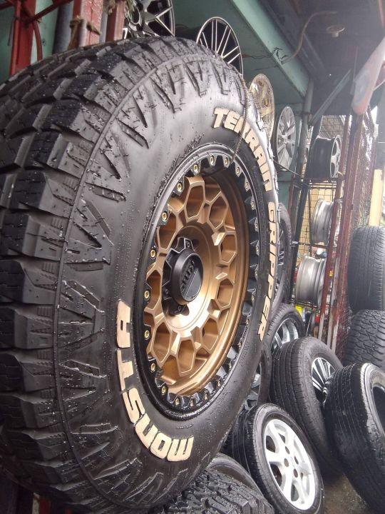 MONSTA TERRAIN GRIPPER 265/70R17 265/70-17 115T モンスタ テレーングリッパー ホワイトレター オールテレーン Terrain Gripper \u2013 Monsta Tyres
