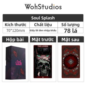WohStudios | Bộ Bài Tarot Wathe 78 Cây