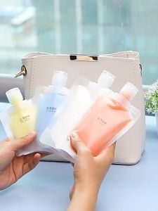 5/30/50/100ml Travel Shampoo Shower Gel Bag Bottle Tube Lotion Cosmetic Soft Dispenser Travel Kit Portable Flip Cap Botol