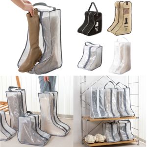 Dust-proof Rain Boots Storage Bag Portable Shoes Organizer Zipper Pouch Travel Shoes Protection Holder Bag