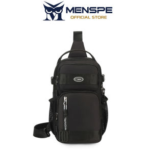 MENSPE Fashion Chest Bag Causal Cross-Body Bag Mens Waterproof Shoulder Bag Sports Bag Large Capacity Messenger Bag Outdoor Fitness Bag Travel Bag Business Bag For Men