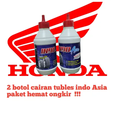 2 botol cairan tubles INDO ASIA isi 350 ml MOBIL & MOTOR