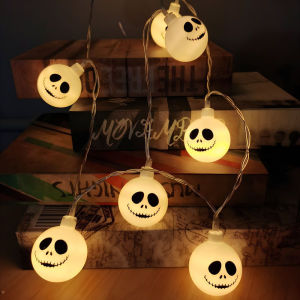 2025 Halloween Grimace String Lights Indoor Battery/Usb Operated Hanging Lamp For Home Decor Christmas Festival Light 302