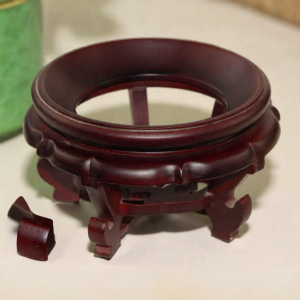 Handcrafted Wooden Crystal Ball Stand