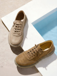 Josiny | Retro Durable Leather Mens Work Shoes