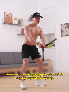 Gậy Tập Tay Lò Xo Đàn Hồi Săn Chắc Cơ Lò Xo Tập Thể Lực Không Dây Tại Nhà Tập Cơ Tay Vai Cho Nam Nữ