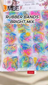 20Pcs Party Gift Bright Mix Color Rubber Bands Pad for Party Gift-Loot bag Filler