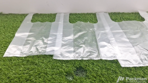 Extra Thick Clear Plastic Bag T Shirt Bag Plastic Trash Bag Transparent Plastic Bags Singlet Bags Grocery bags
