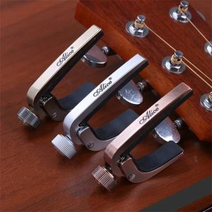Alice Guitar Capo: Versatile & Adjustable Roller Metal Perfect Quick Change Tune for Electric Acoustic Guitar Bass Violin and Ukulele