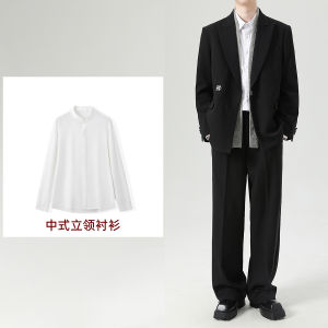 Xuan New Chinese Style Mens Wedding Suit High-End Customized Formal Wear Winter Season Standard Fit Youth Popular Fashion