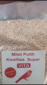 COD!!BARU!!MILLET PUTIH PREMIUM 1KG PAKAN MAKANAN BURUNG PEMAKAN BIJIAN MILET || Makanan Burung || BURUNG