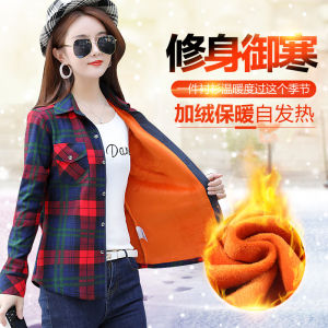 เสื้อเชิ้ตผู้หญิงทรงสลิมฟิตแขนยาวปิดกั้นสไตล์อังกฤษฤดูใบไม้ผลิ 2022 ดีไซน์พิมพ์ลายแบบยูนิเซ็กซ์