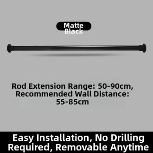 Adjustable No-Drilling Pole