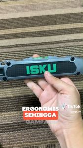 ISKU Pisau Cutter multifungsi paduan aluminium/Knife Cutter Knife Auto Lock Cutter SK5 Bahan