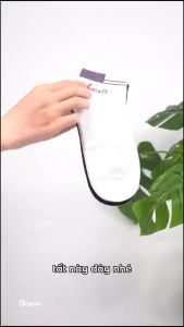 Vớ trơn cổ ngắn nam nữ Basic tất trơn cổ ngắn ngang mắt cá chất cotton mềm mịn hút ẩm thoáng khí - LD-S01-LEXIS-1DOI