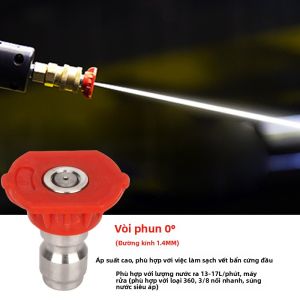 MO DE FA | Mũi Phun Nước Dạng Thẳng và Quạt