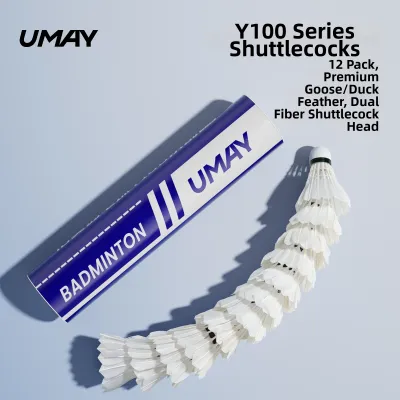 Umay(佑美) | Durable Windproof Stable Flight Training Competition Outdoor Badminton 12 pcs