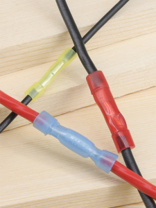 สายไฟรถยนต์ อุปกรณ์อิเล็กทรอนิกส์ ช่องเชื่อมต่อสายไฟสีนิล กันน้ำเต็มที่ ช่องเชื่อมต่อแบบแยกกลาง ช่องเชื่อมต่อแบบต่อ