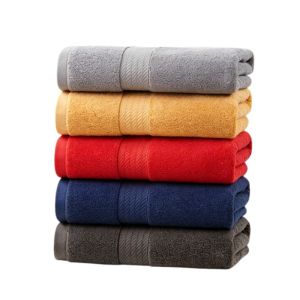 1/2/4pcs Pure Cotton Jacquard Towels 50x100cm Water Absorbing Non Shedding Thickened Green Cream Khaki Beach Towels Cover