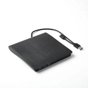 2 In1 USB 3.0 Type C External CD DVD Drive CD/DVD Player Burner Reader Optical Drive External CD RW Reader For Mac Desktop PC