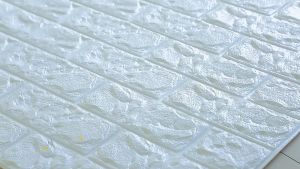 DID - TERMURAH !! WALLFOAM 3D BATA WARNA (TEBAL 3 MM) UKURAN 70 X 70 CM WALLPAPER BRICK FOAM BATA WARNA