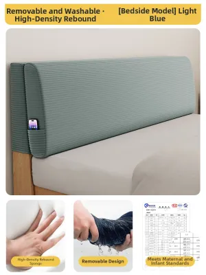Washable Thicker Headboard Cushion