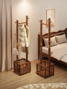 ZHUSHANXIA | Giá Treo Áo Gỗ Di Động