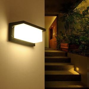 【Ready Stock】Outdoor LED Wall Light Indoor Simple Garden Porch Decoration Lamp Warm