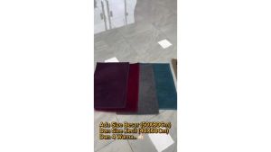 Chenille Microfiber Foot Mat 3 Pieces – Floor / Toilet Mat (MINOR DEFECT) | Lapik Kaki Chenille Microfiber