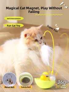 VOA | Interactive Feather Cat Toy Auto-Playing Cat Teaser