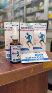 Xịt đau nhức INTEND PLUS chai 50ml dùng cho người đau mỏi tê bì tay chân bong gân tụ máu ( CHÍNH HÃNG MẪU MỚI )