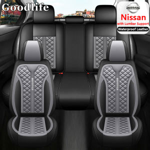 Nissan Car Seat Covers Set 5 seat Full Coverage Leather Seat Protector For Navara Kicks Exalta Juke Almera Sentra Xgear Altima Model etc
